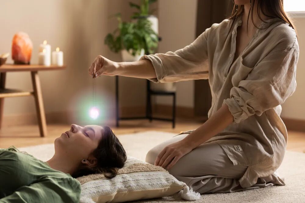 A supportive, unhurried close to a guided session